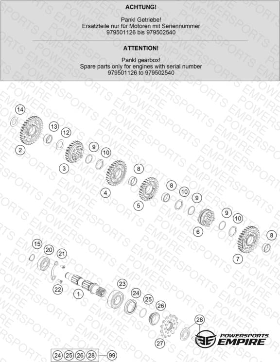 TRANSMISSION II - COUNTERSHAFT