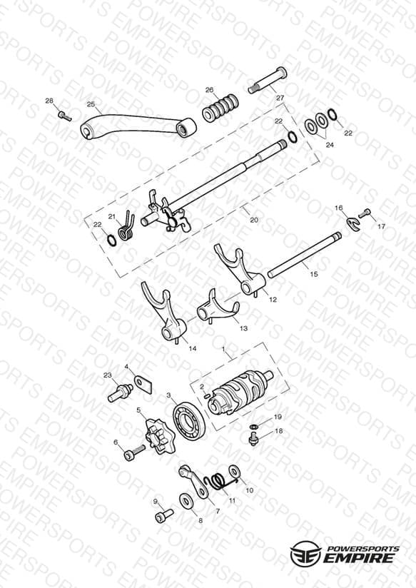 Gear Selector & Pedal