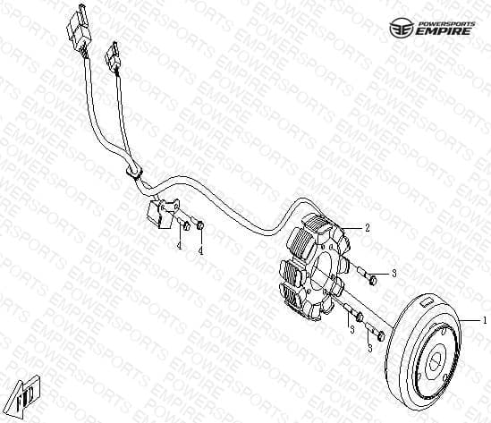 E10 — FLYWHEEL ASSY