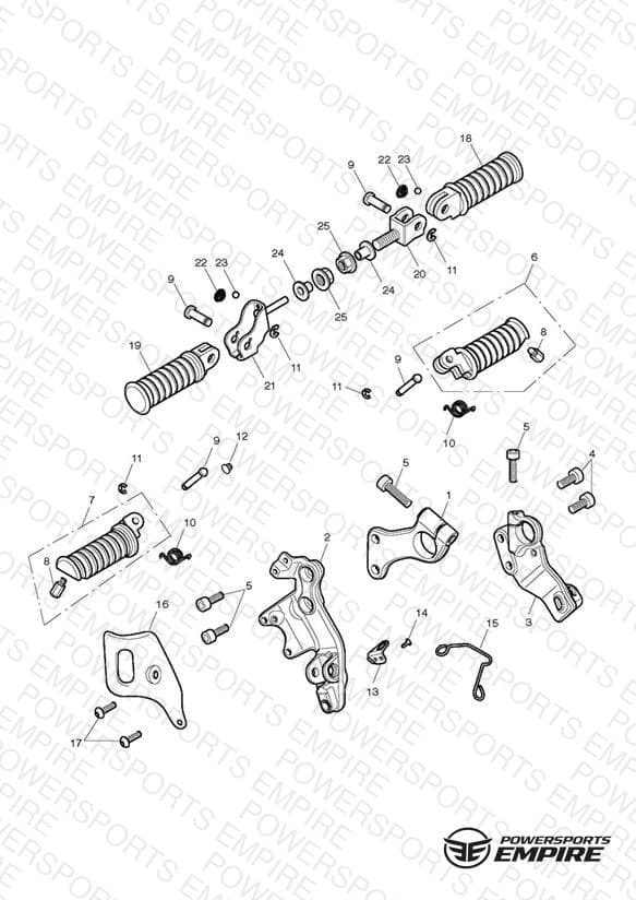 Footrests & Mountings