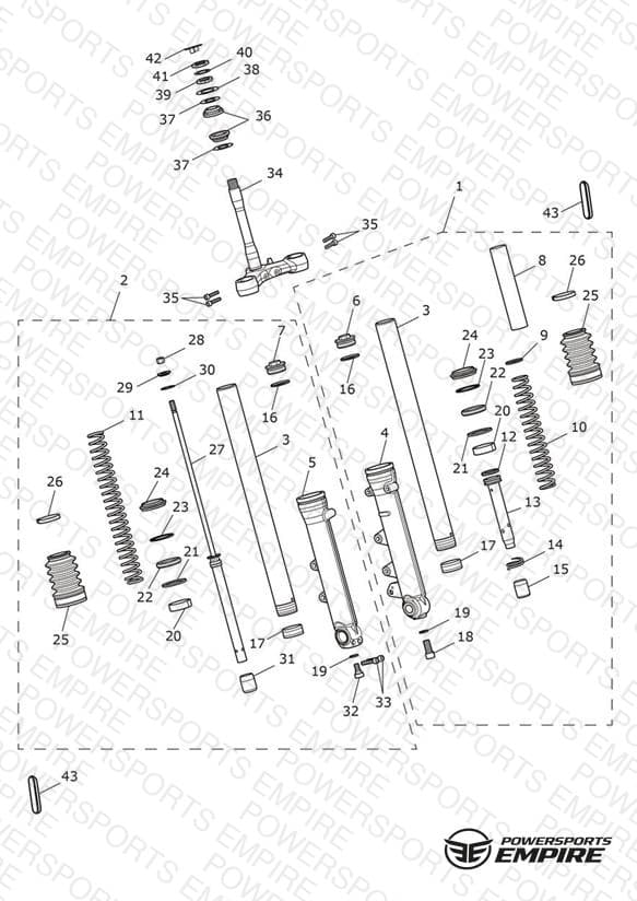 Front Forks & Lower Yoke