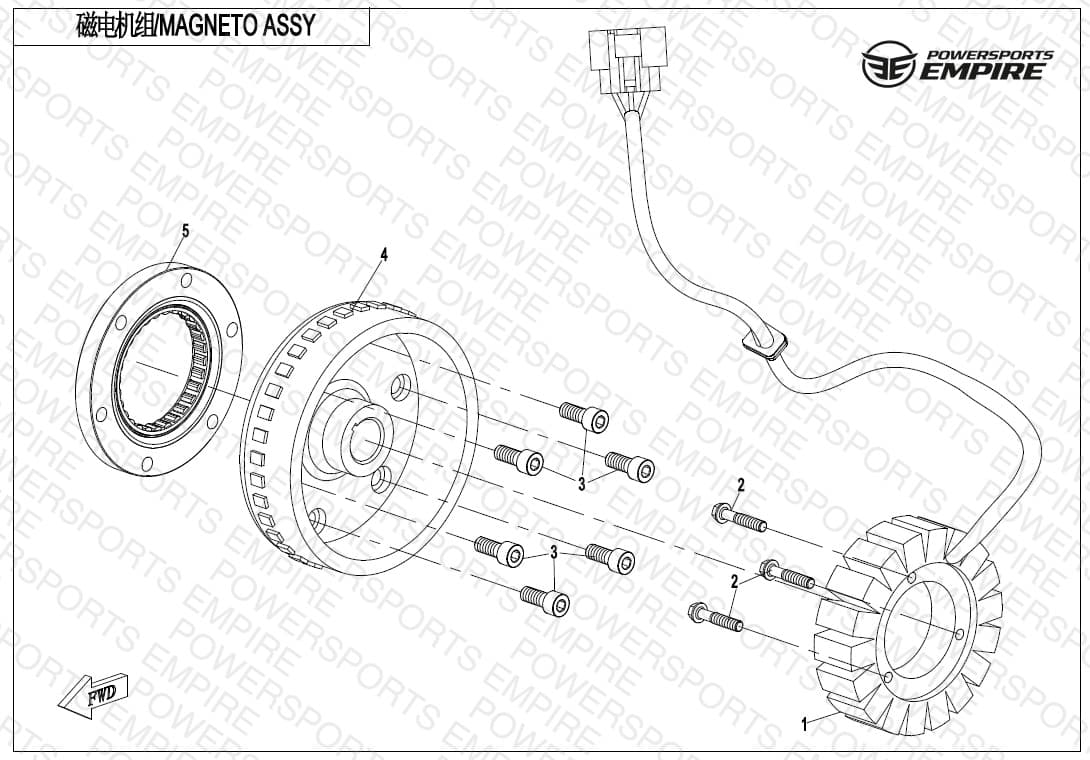 E03-V2 — MAGNETO ASSY.