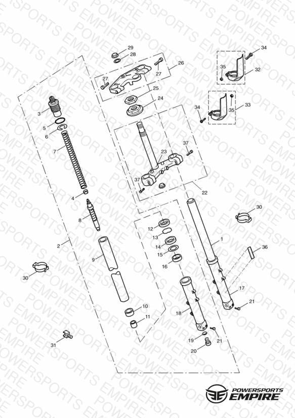Front Forks and Yokes