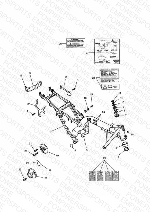 Main Frame & Fittings