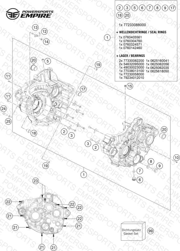 ENGINE CASE