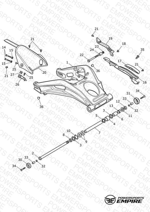 Rear Swingarm