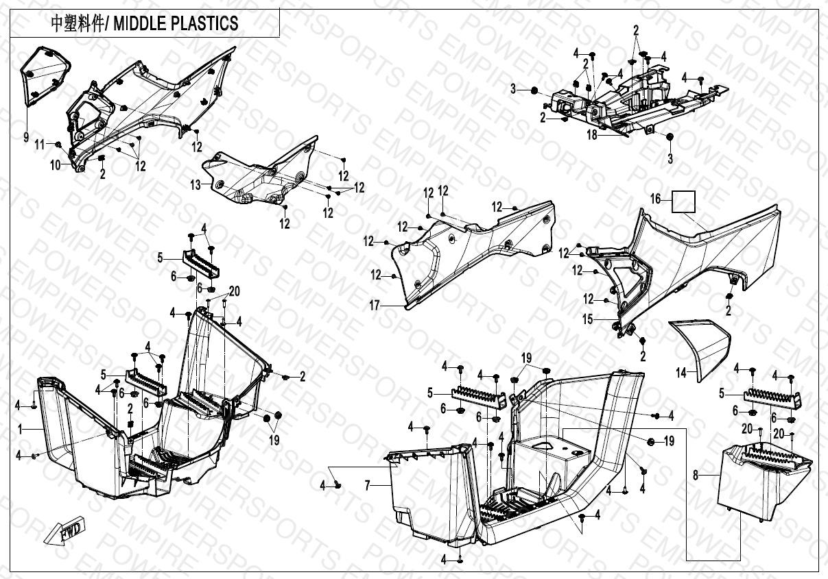 F04-3-V2 — MIDDLE PLASTICS