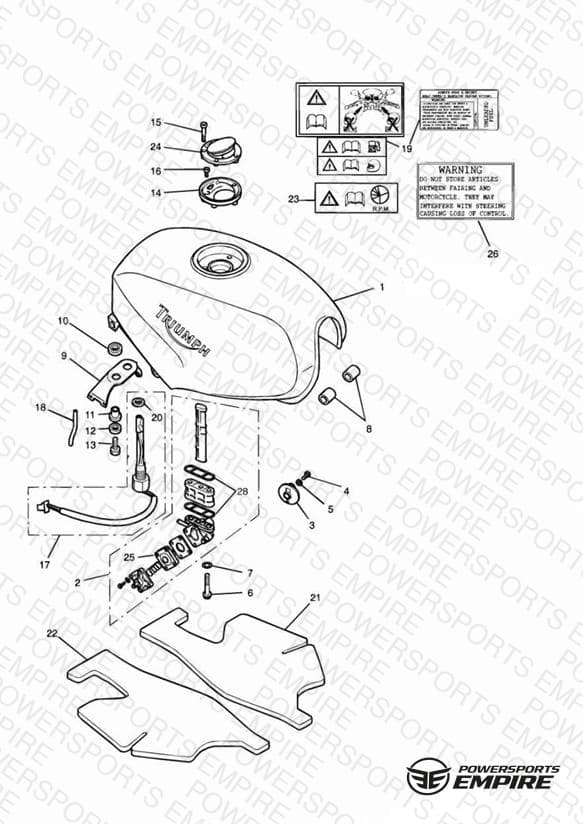Fuel Tank and Fittings
