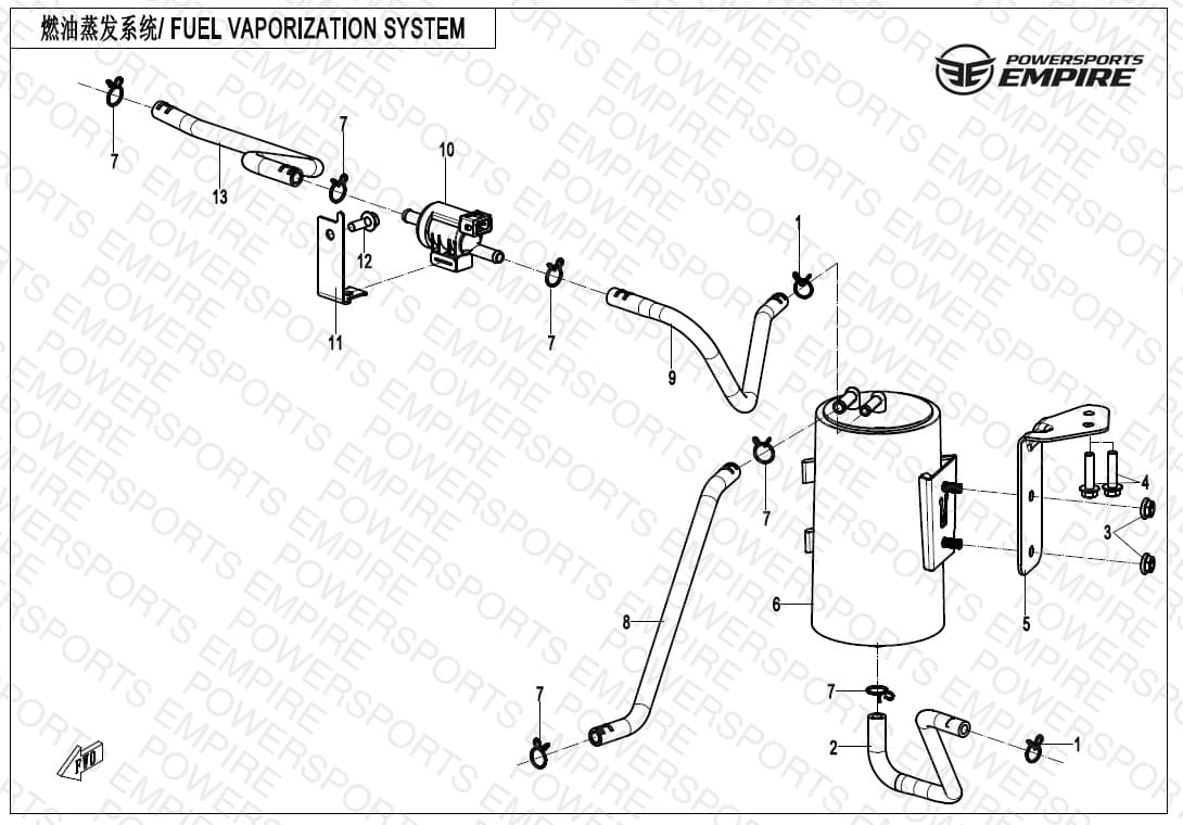 F36 — FUEL VAPORIZATION SYSTEM (50 STATE)