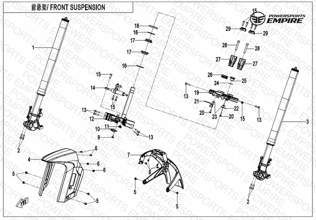 F05-1 — FRONT SUSPENSION