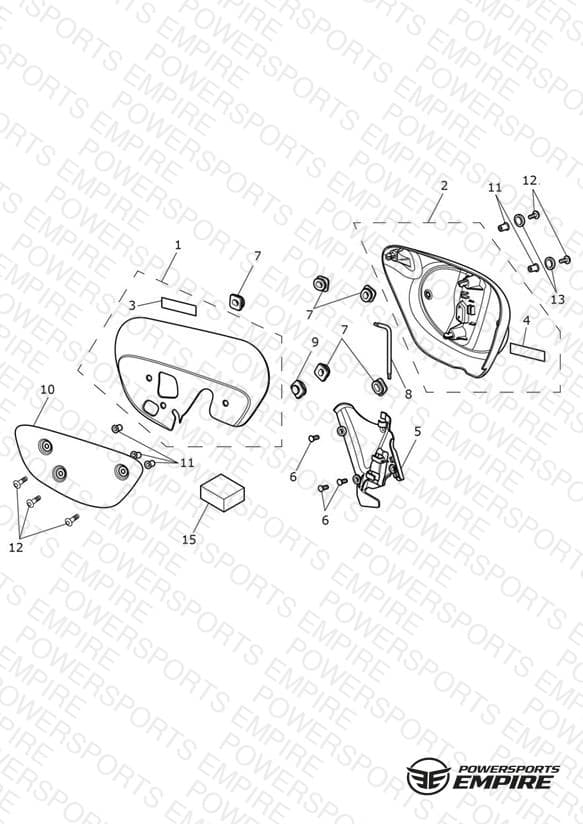 Side Fairing Panels - 914448 >
