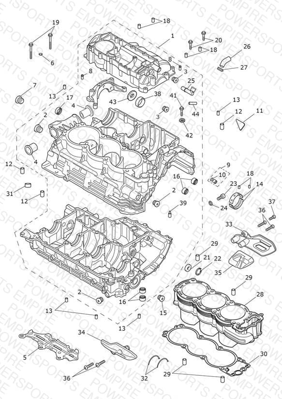 Crankcase & Fittings