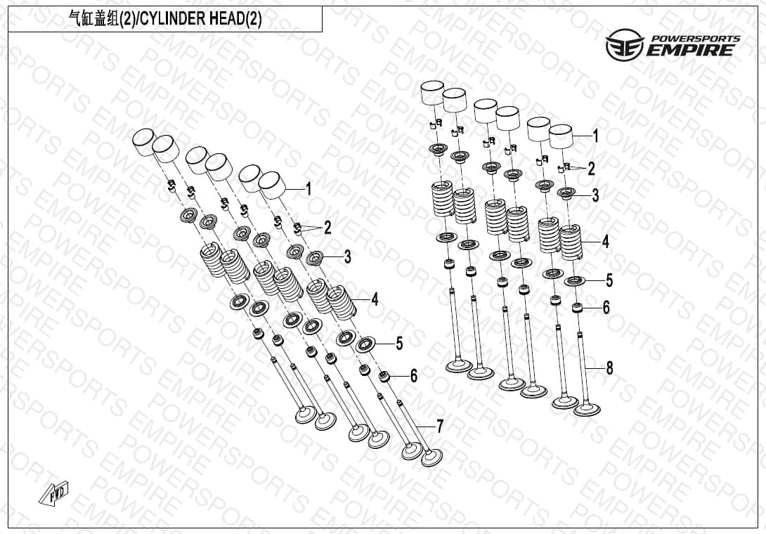 E02-3 — CYLINDER HEAD(2)