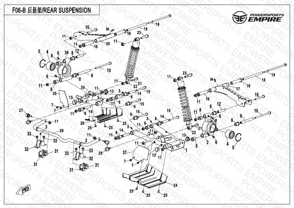 F06-V2-B — REAR SUSPENSION