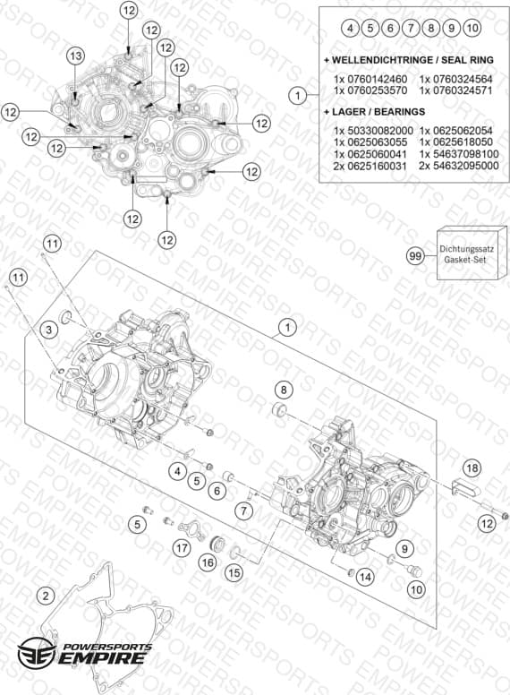 ENGINE CASE