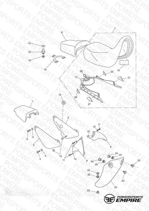 Rear Bodywork & Seat