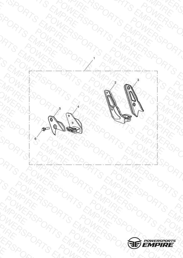 Rider Footboard Mounting Kit