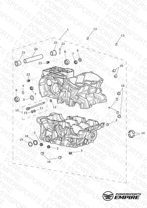 Crankcase & Fittings