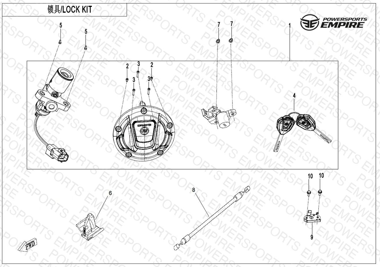 F01 — LOCK KIT