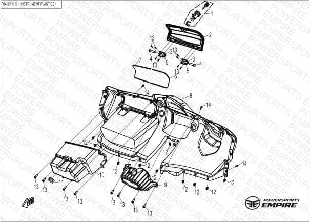 F04-2 — INSTRUMENT PLASTIC