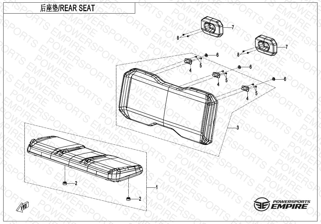 F13-2 — REAR SEAT