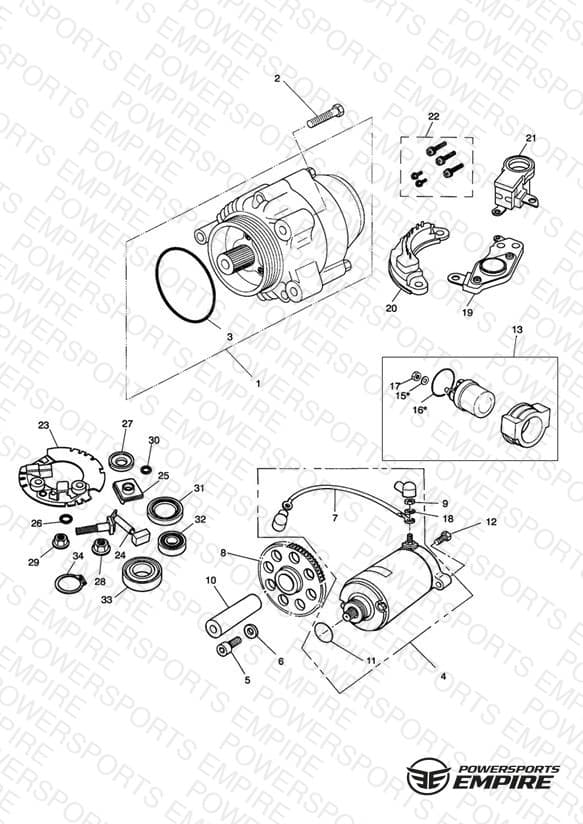 Alternator/Starter