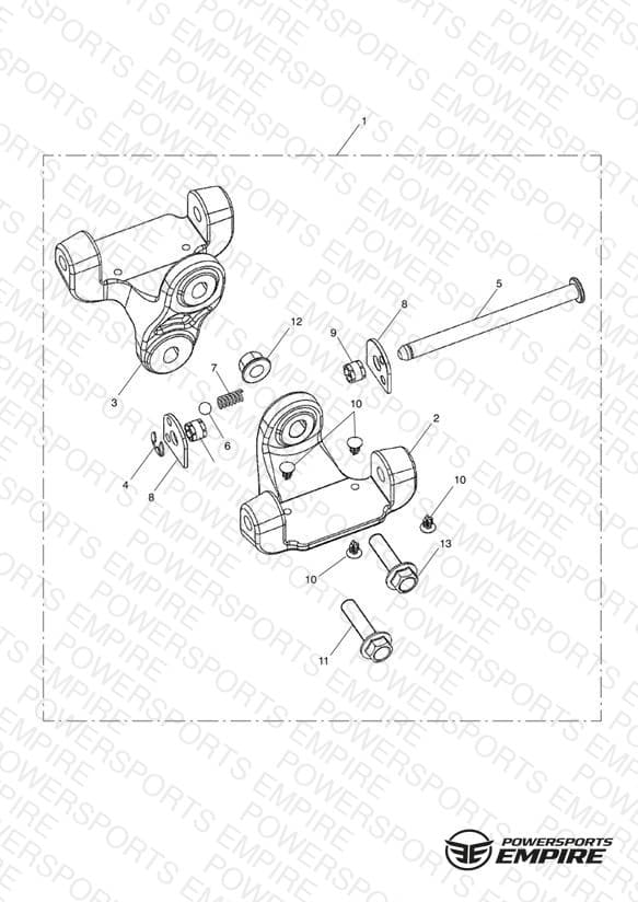 Pillion Footboard Mounting Kit