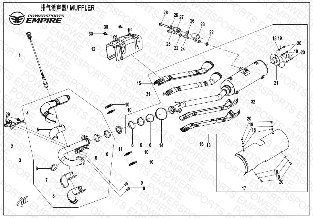 F02-A — MUFFLER(NA)