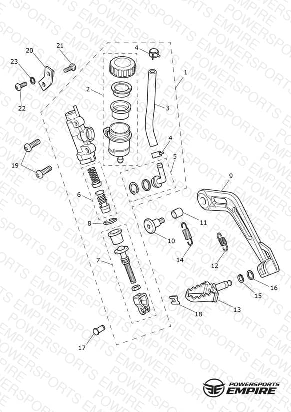 Rear Brake Master Cylinder
