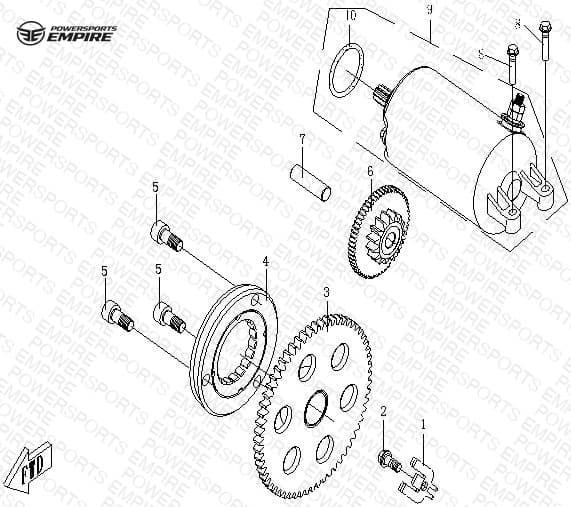 E17 — STARTING MOTOR