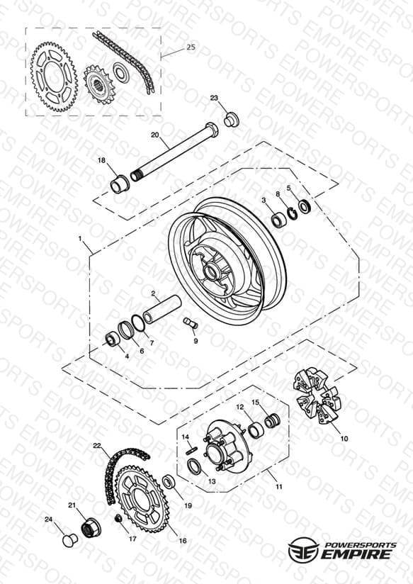 Rear Wheel & Final Drive > 469050