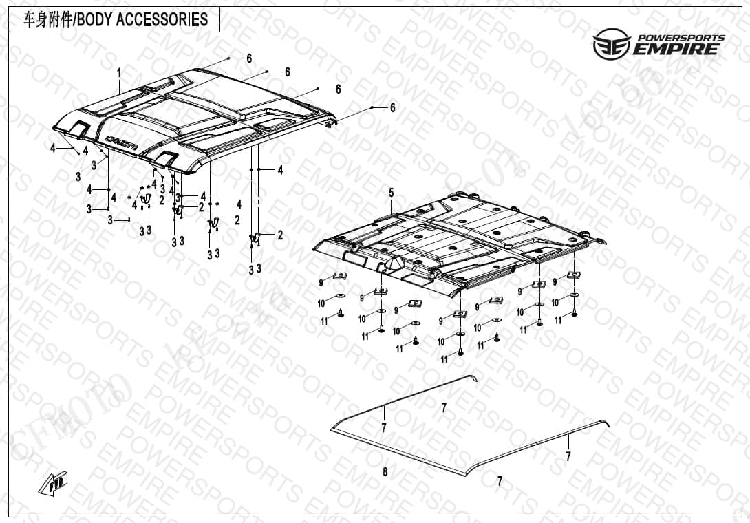 F26-3-1 — BODY ACCESSORES ALPINE