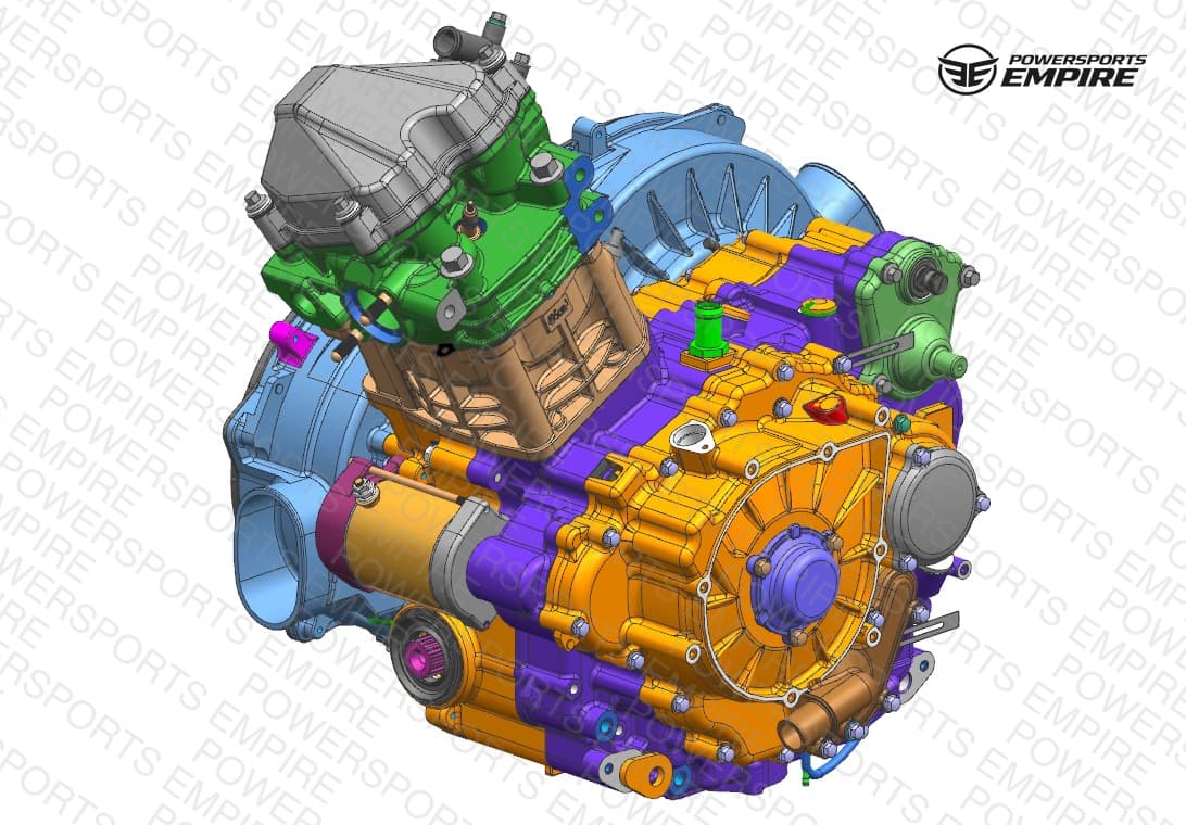 E00 — 191S LONG BLOCK ASSY