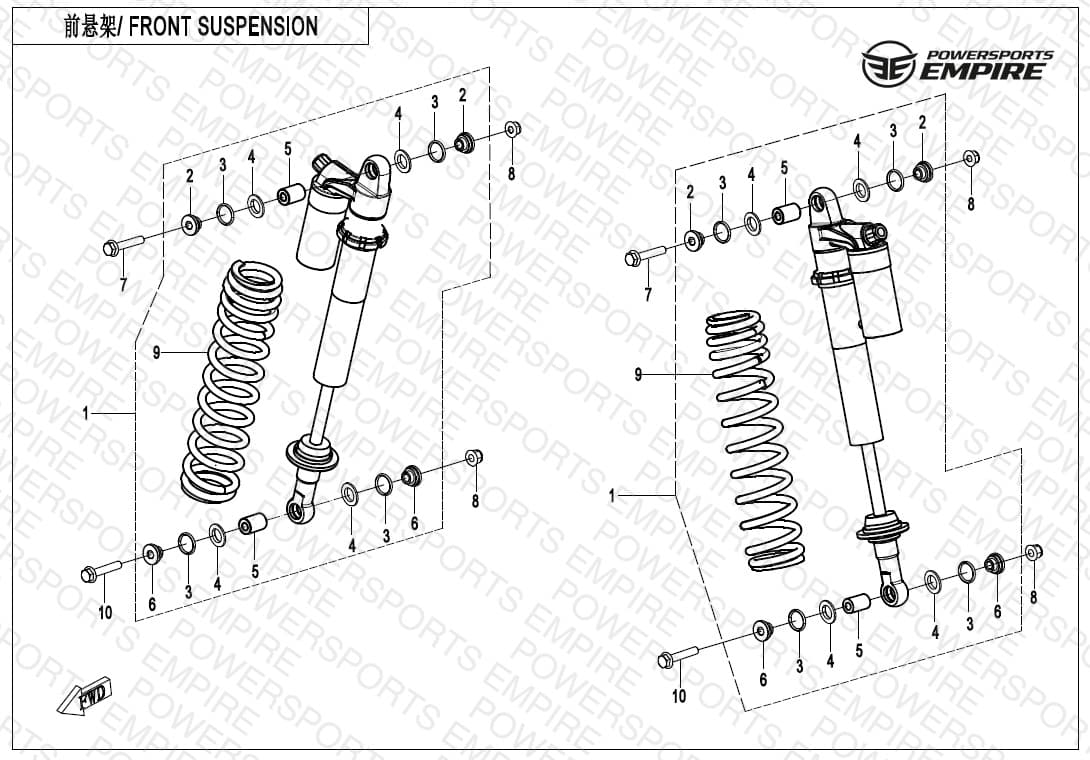 F06-2 — REAR SHOCK ABSORBER
