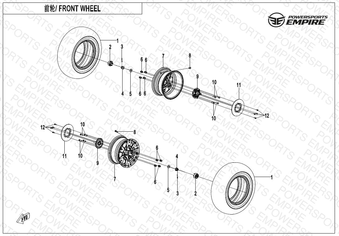 F07 — FRONT WHEEL