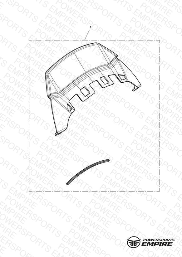 Flyscreen Visor Kit