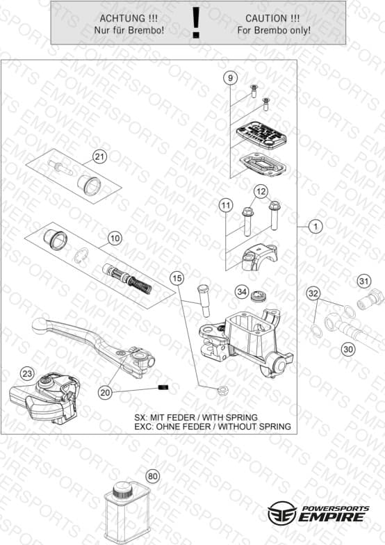 FRONT BRAKE CONTROL