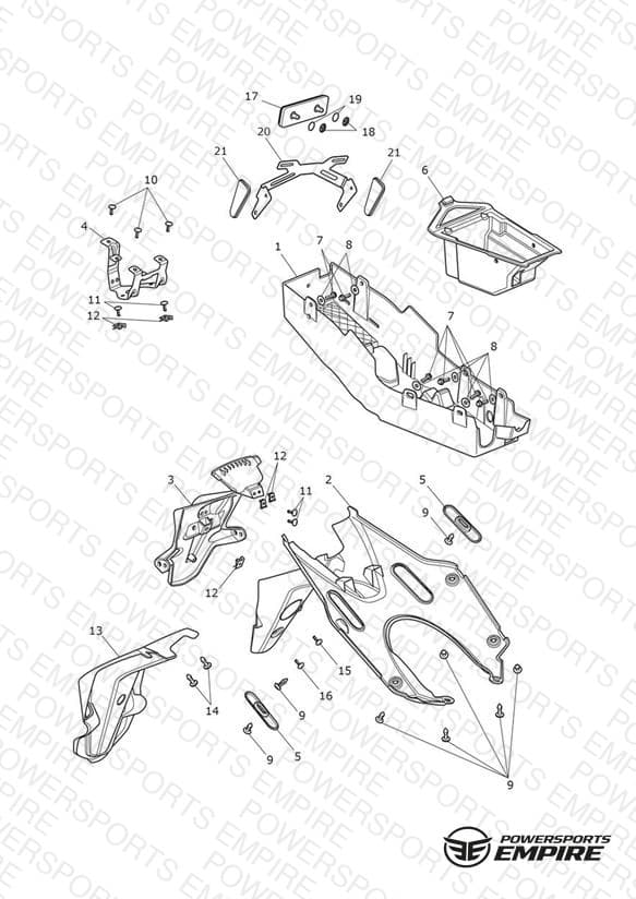 Rear Mudguard