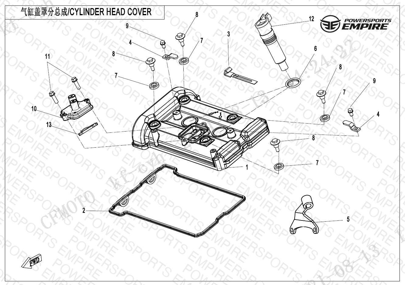 E02-1 — CYLINDER HEAD COVER