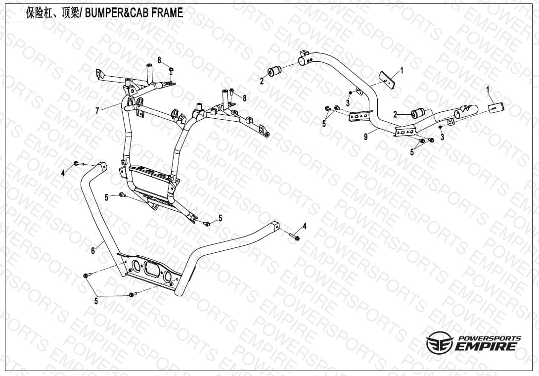 F23 — BUMPER & SUPPORT