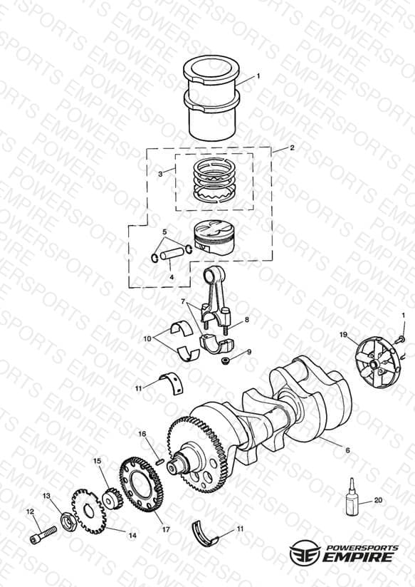 Crankshaft/Conn Rod/Pistons and Liners