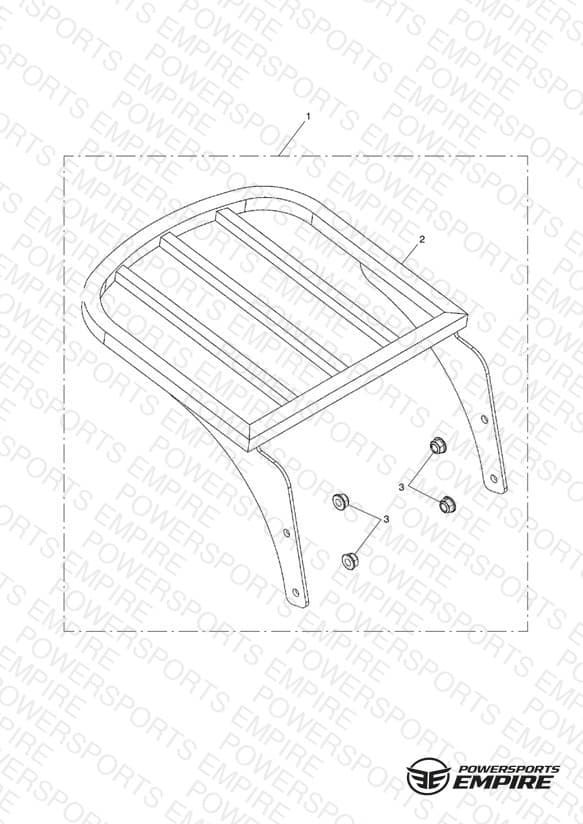 Traditional Luggage Rack - N/A to America LT