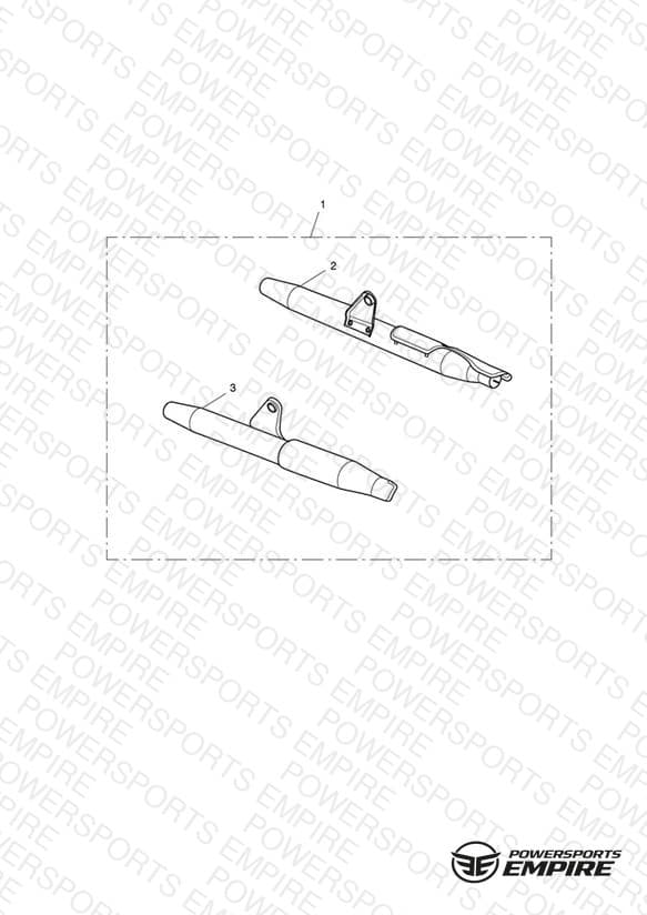 Silencers, Chrome, Pair