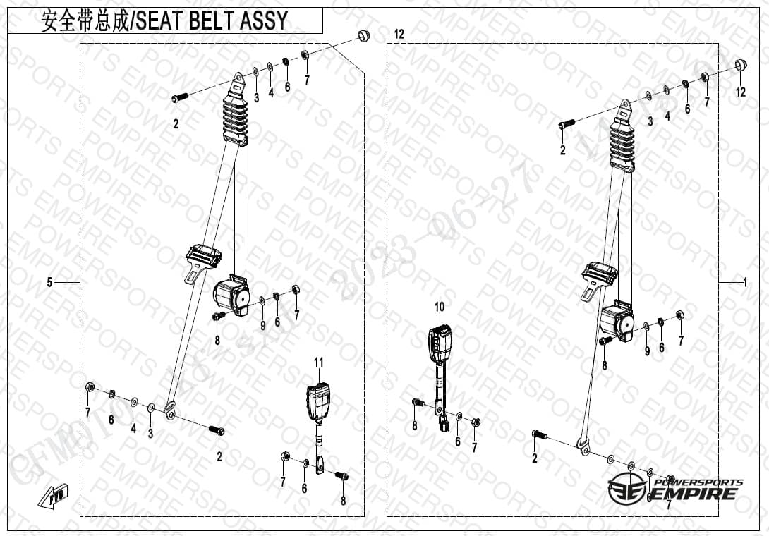 F34 — SEAT BELTS