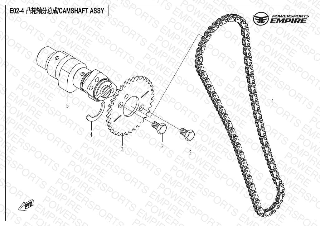 E02-4 — CAMSHAFT ASSY.