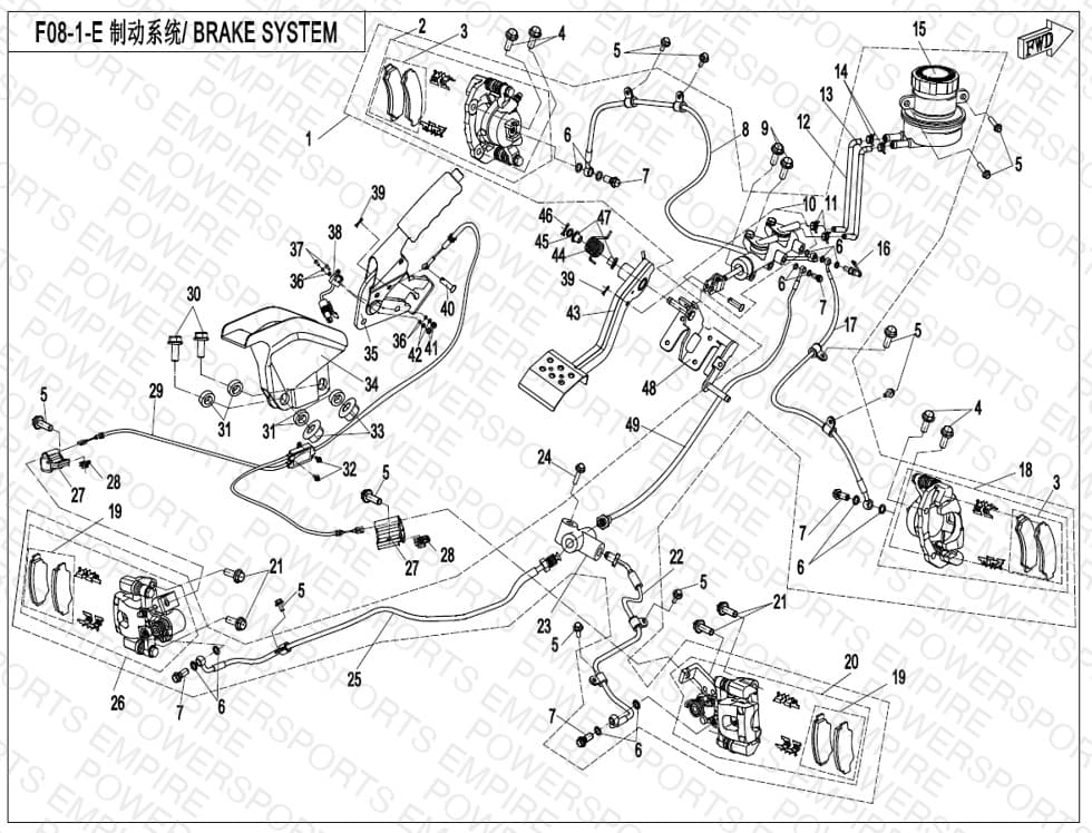F08-1-B — BRAKE SYSTEM (SUMITOMO)