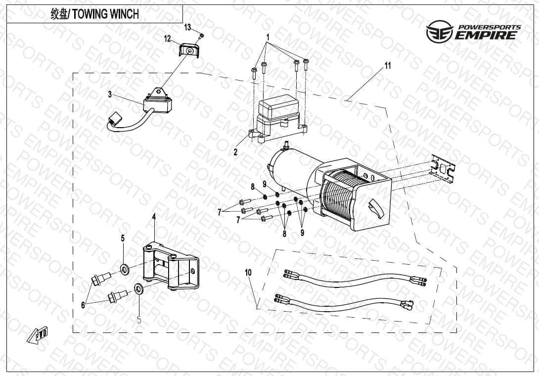 F15-2 — TOWING WINCH