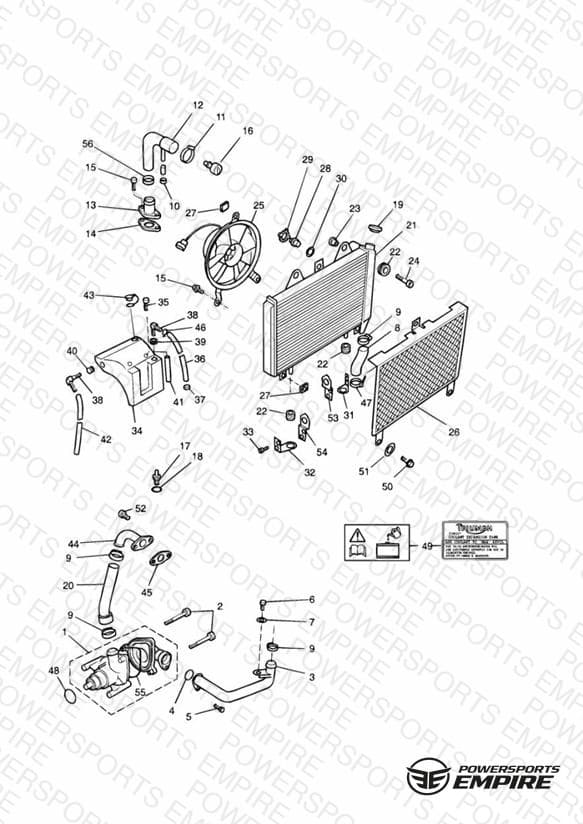 Cooling System 4 Cylinder