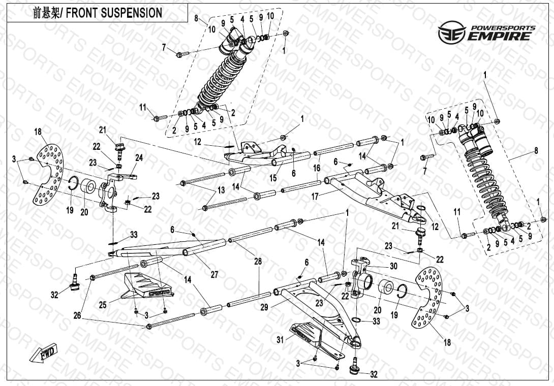 F05-B-V3 — FRONT SUSPENSION