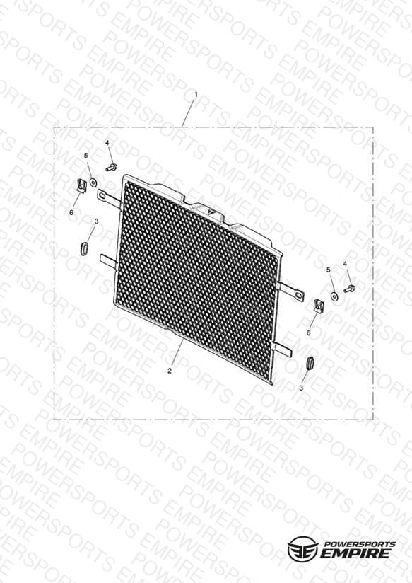 Radiator Guard Kit (Aluminium)